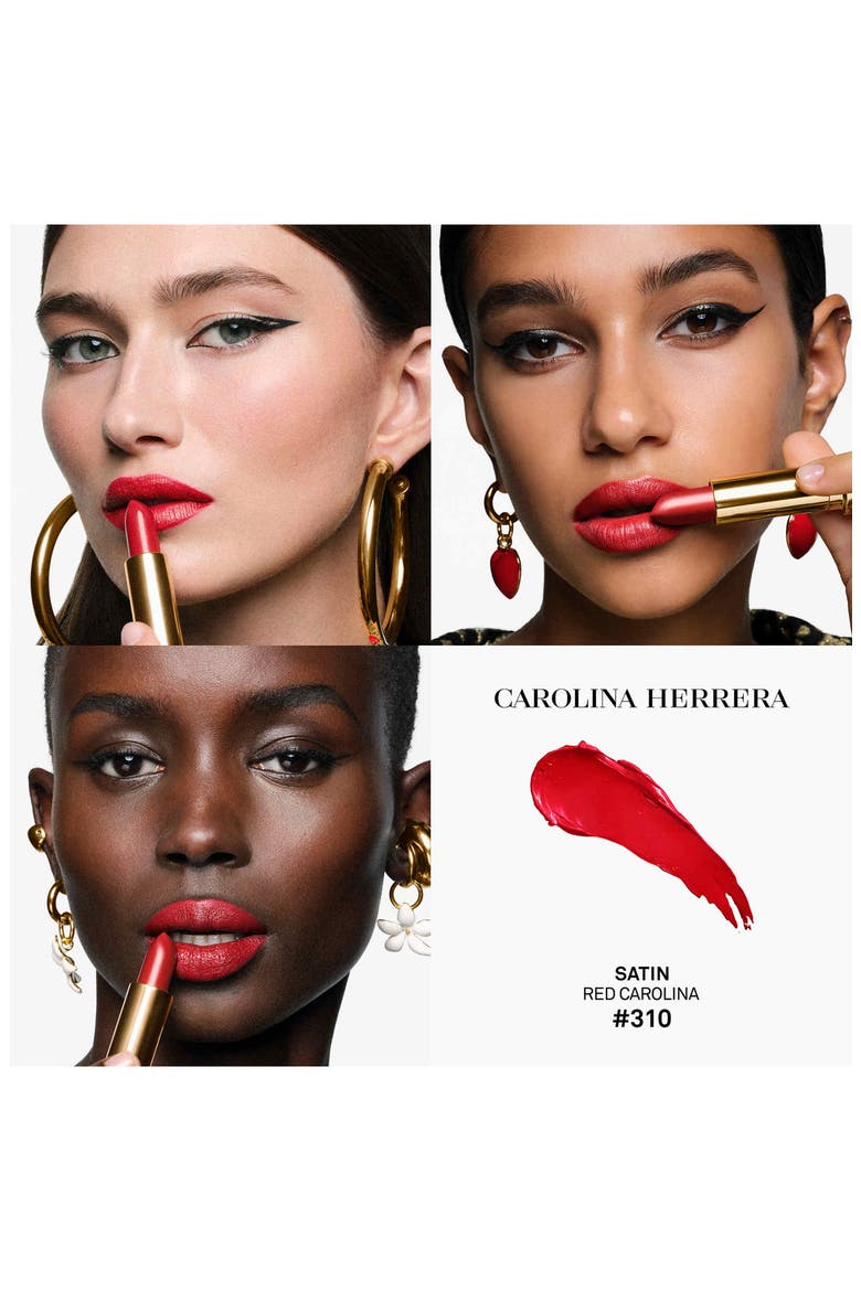 Fabulous Kiss Satin Refillable Lipstick, Alternate, color, 310 CAROLINA RED