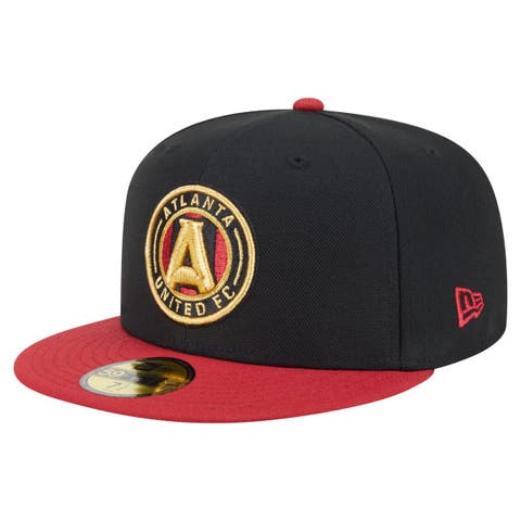 Men's New Era  Black Atlanta United FC 2025 Kickoff 59FIFTY Fitted Hat