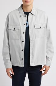 HUGO Enalu Button-Up Overshirt