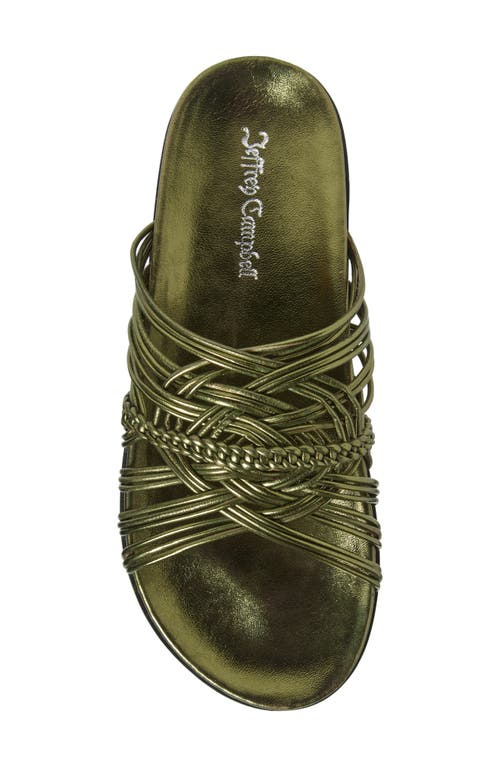 JEFFREY CAMPBELL JEFFREY CAMPBELL INTWINED SLIDE SANDAL