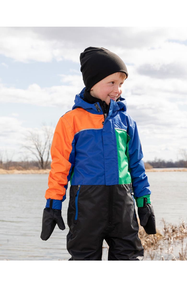 Deux par Deux Gender Inclusive Stretch Jersey Beanie, Alternate, color, Black