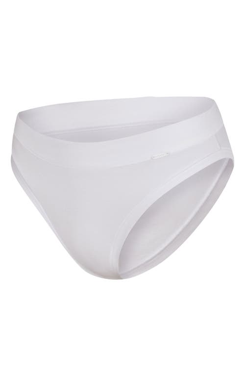 Savage X Fenty Essentials Cotton Blend Cheeky Briefs In White