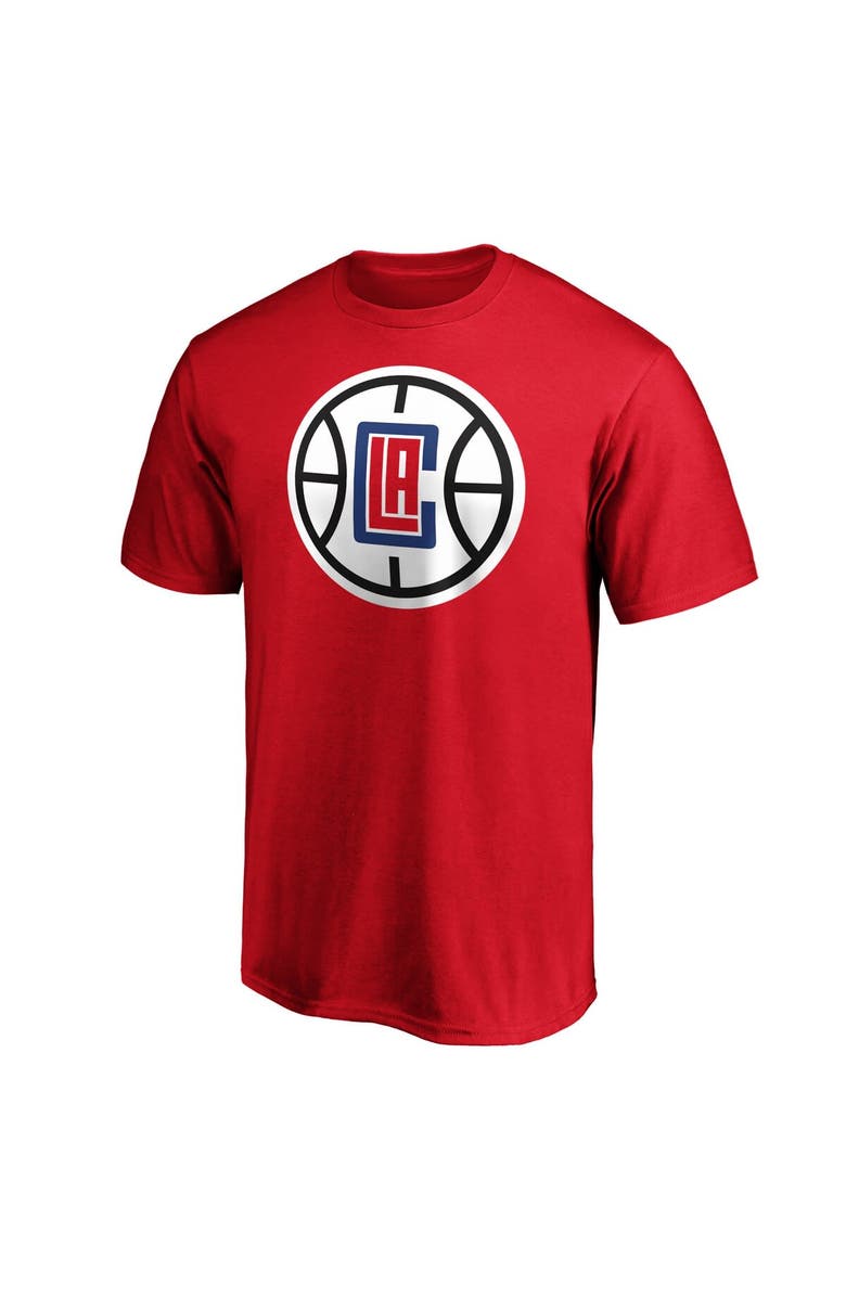 FANATICS Men's Fanatics Branded Paul George Red LA Clippers Team Playmaker Name & Number T-Shirt, Alternate, color, Red