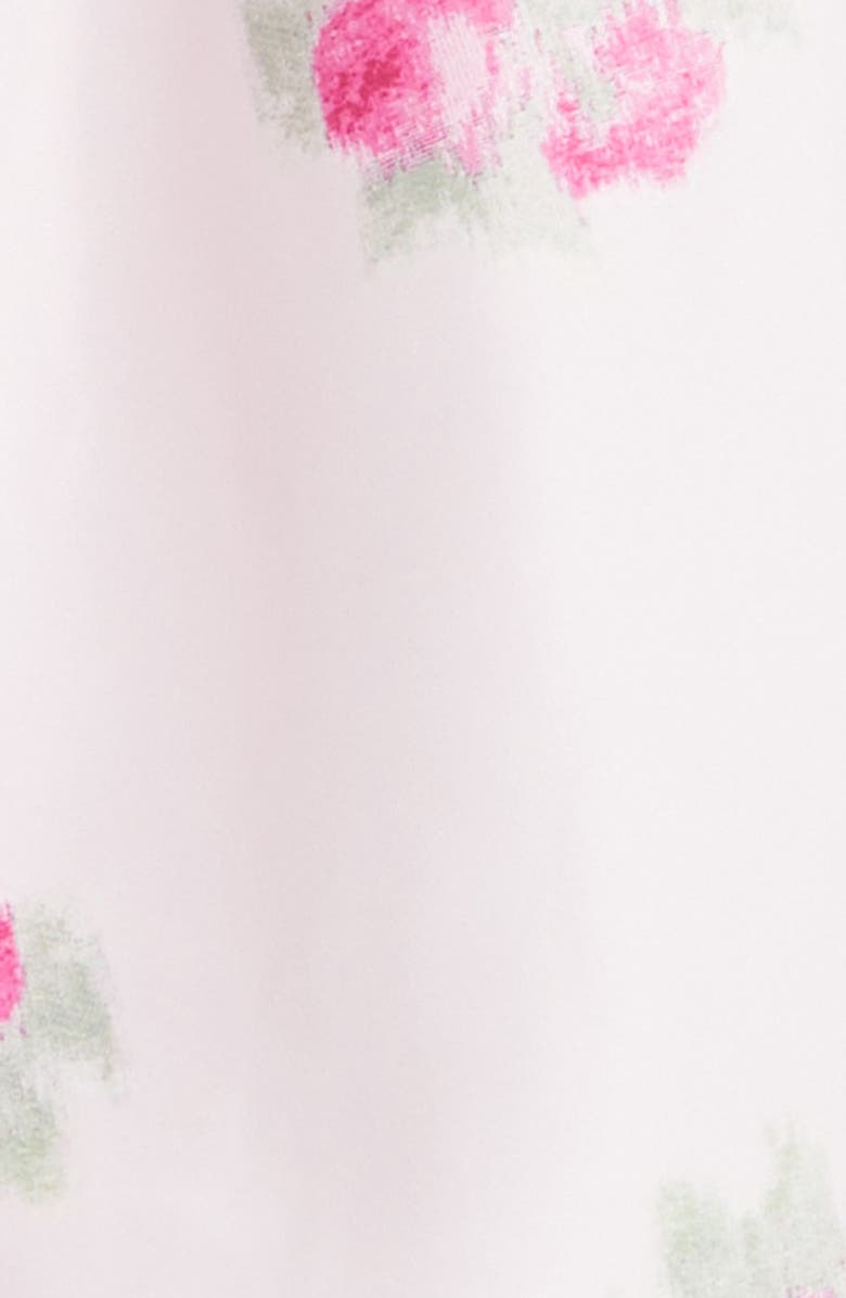 LoveShackFancy Janey Floral Print Long Sleeve Bubble Dress, Alternate, color,