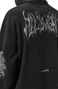 AllSaints Helvette Graphic Hoodie