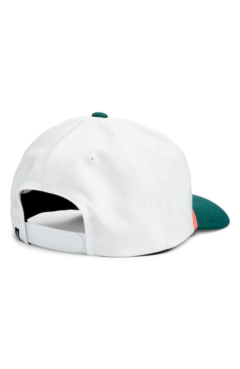Swannies Abbott Snapback Baseball Cap, Alternate, color, White