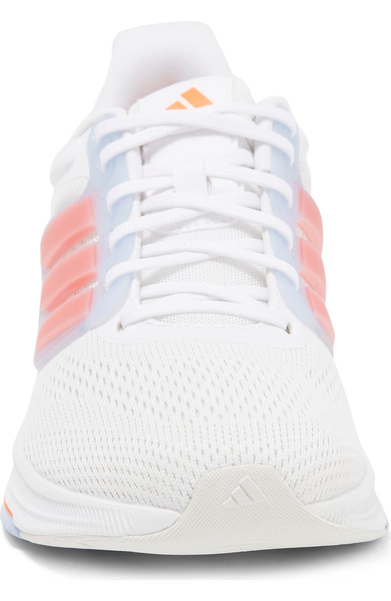 adidas Lite Racer Lace-up Activewear Sneaker, Alternate, color, White/ Solar Red