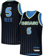 Nike Youth Nike Angel Reese Black Chicago Sky 2024 WNBA Draft Explorer Edition Victory Player Jersey