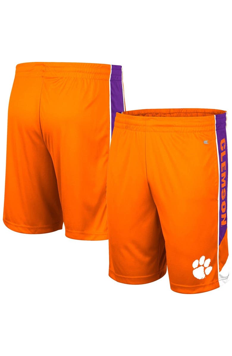 COLOSSEUM Men's Colosseum Orange Clemson Tigers Pool Time Shorts, Main, color, 