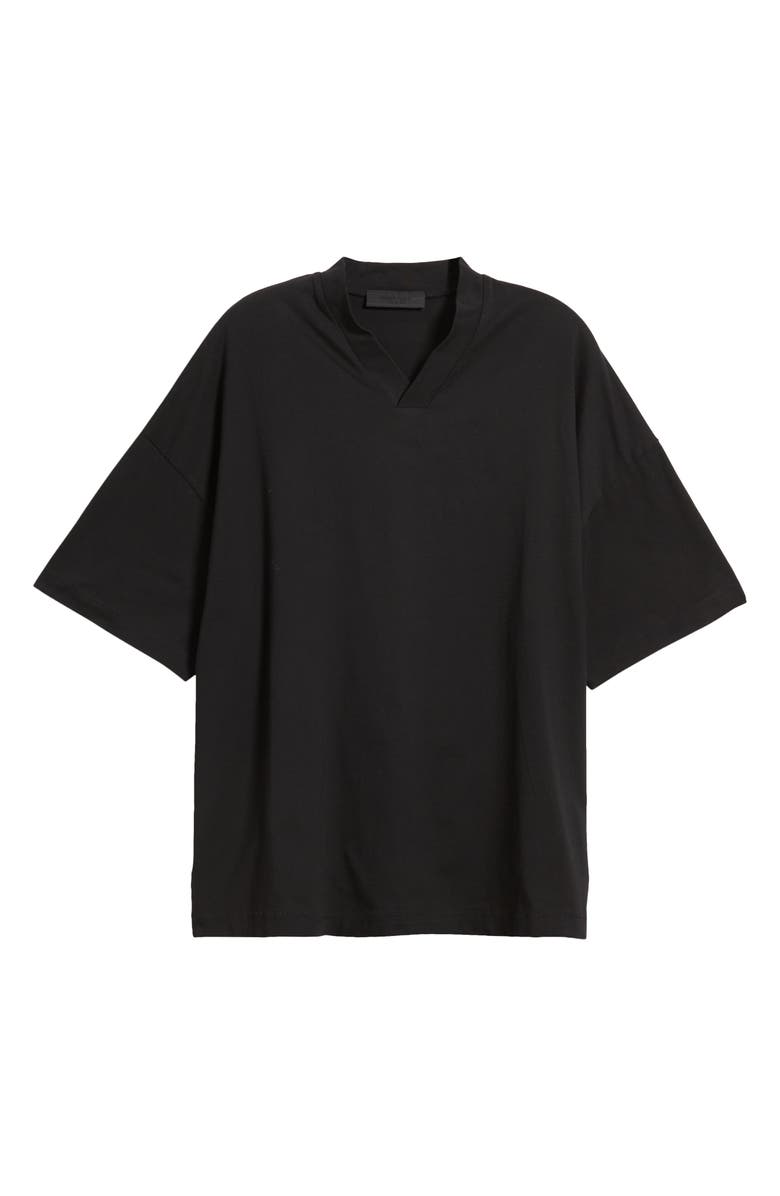 Fear of God Essentials Oversize V-Neck T-Shirt, Alternate, color, 