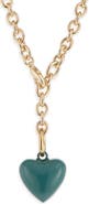 ROXANNE ASSOULIN The Mini Puffy Heart Necklace