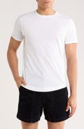 BUCK MASON Pima Cotton Curved Hem T-Shirt