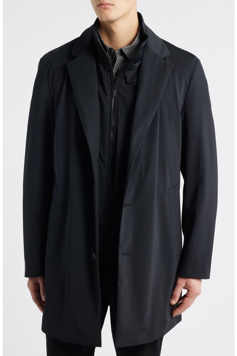 Jared 3-in-1 Waterproof Coat, Main, color, BLACK