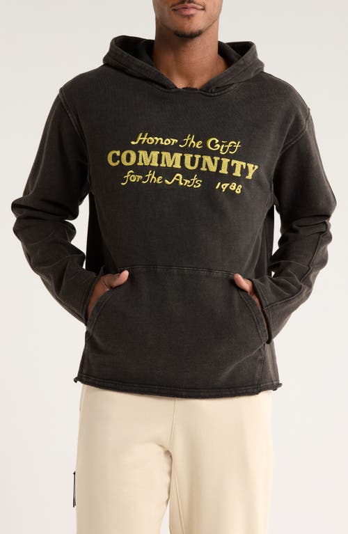 Honor The Gift Vintage Embellished Hoodie In Black