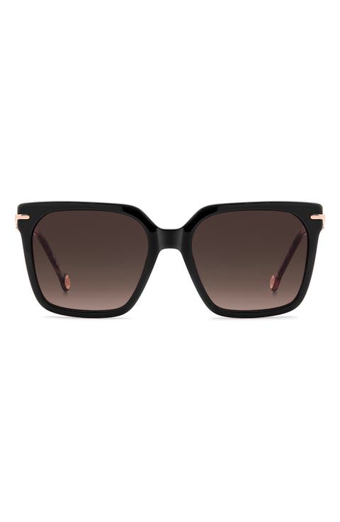 56mm Square Sunglasses