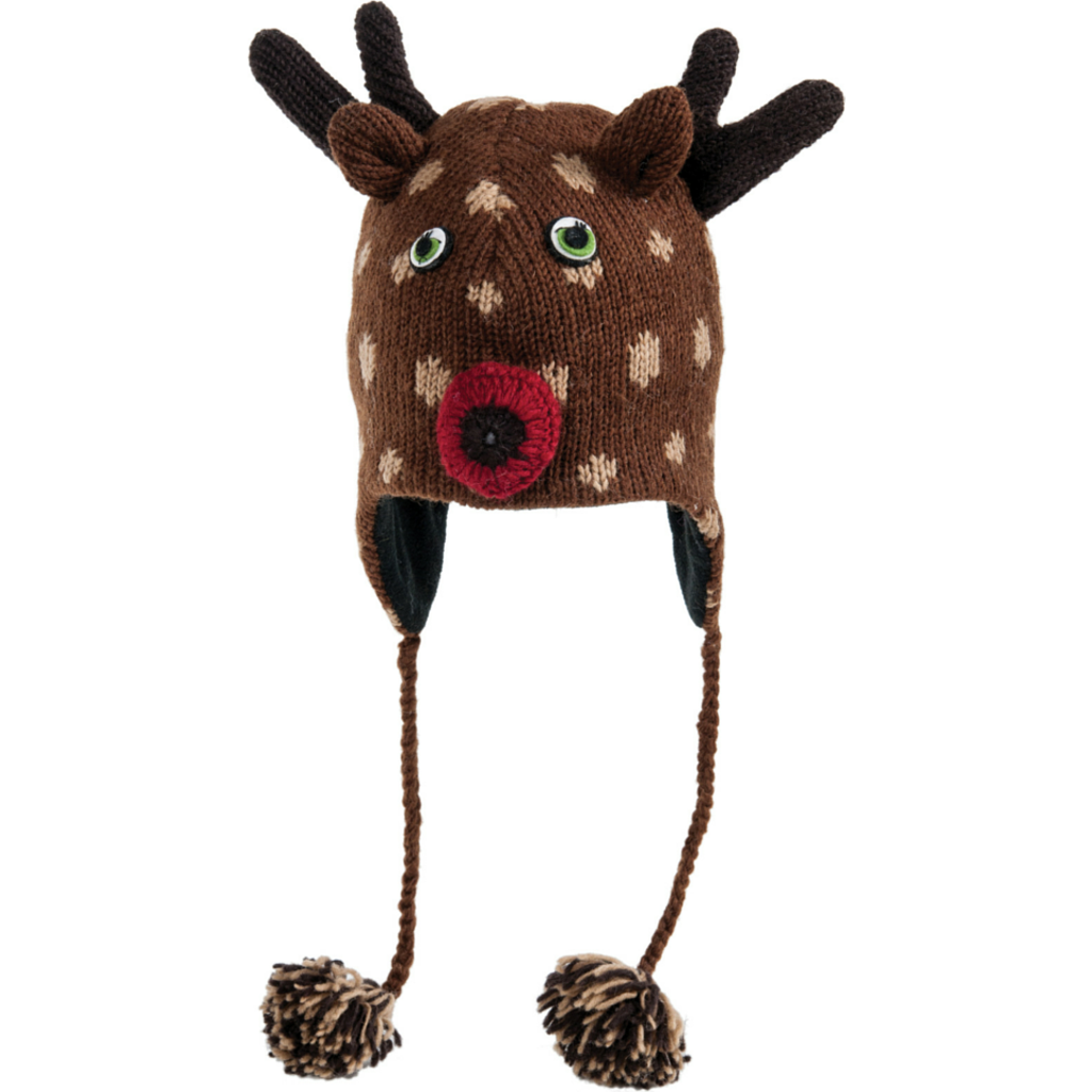 Nirvana Designs Deer Hat In White