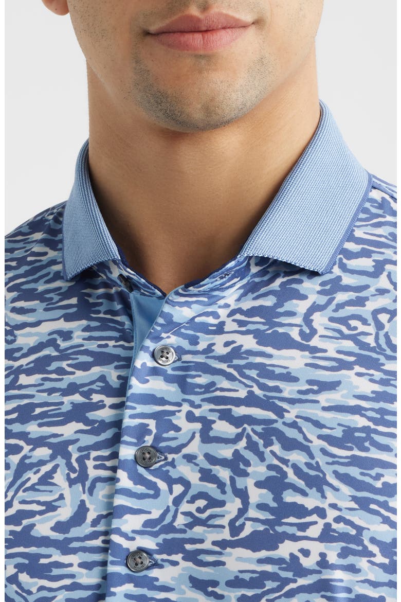 Stalking Wolf Camo Polo, Alternate, color, WOLF BLUE