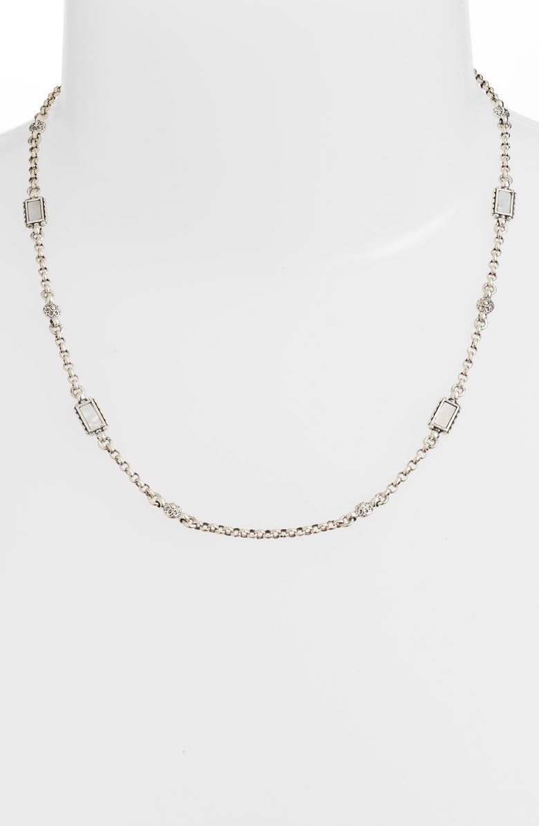 Konstantino Mother-of-Pearl Sterling Necklace, Alternate, color, 
