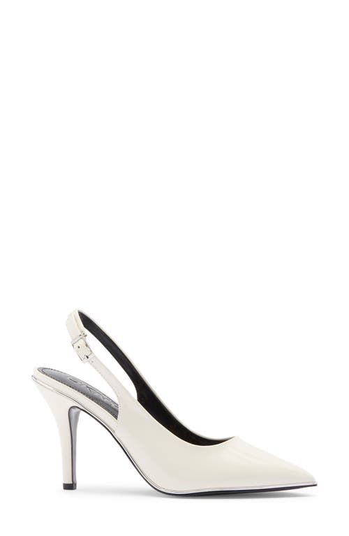 Dkny Preston Slingback Pump In White