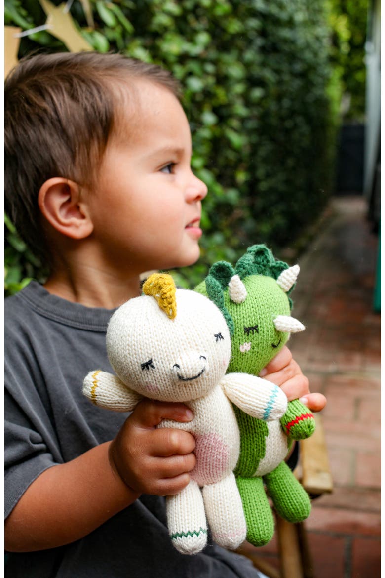 Stegasaurous Cotton Stuffed Animal, Alternate, color, MULTI