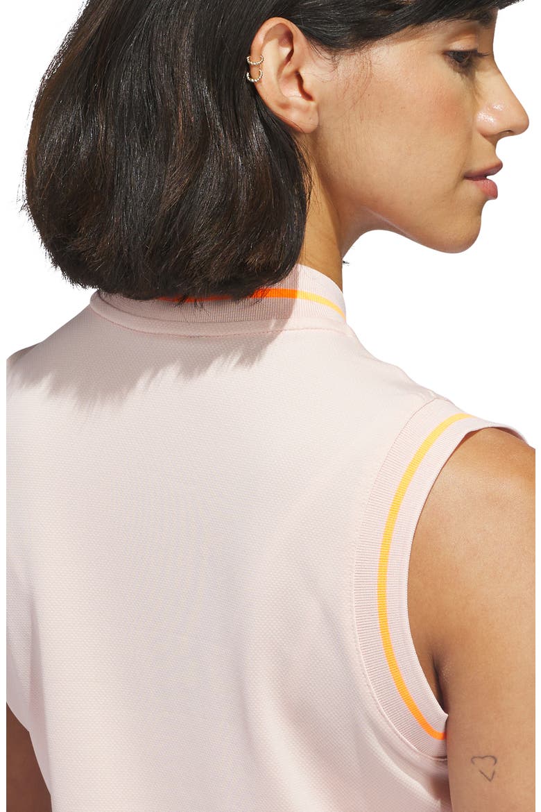 Ultimate 365 Sleeveless Golf Half Zip Top, Alternate, color, BLUSH PINK