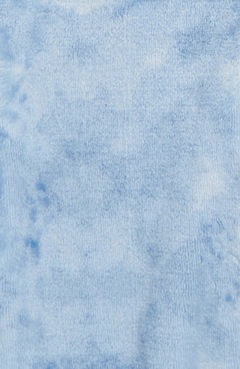 Nordstrom Kids
 Shark Hooded Fleece Sleeper Romper, Alternate, color, Blue Falls Shark