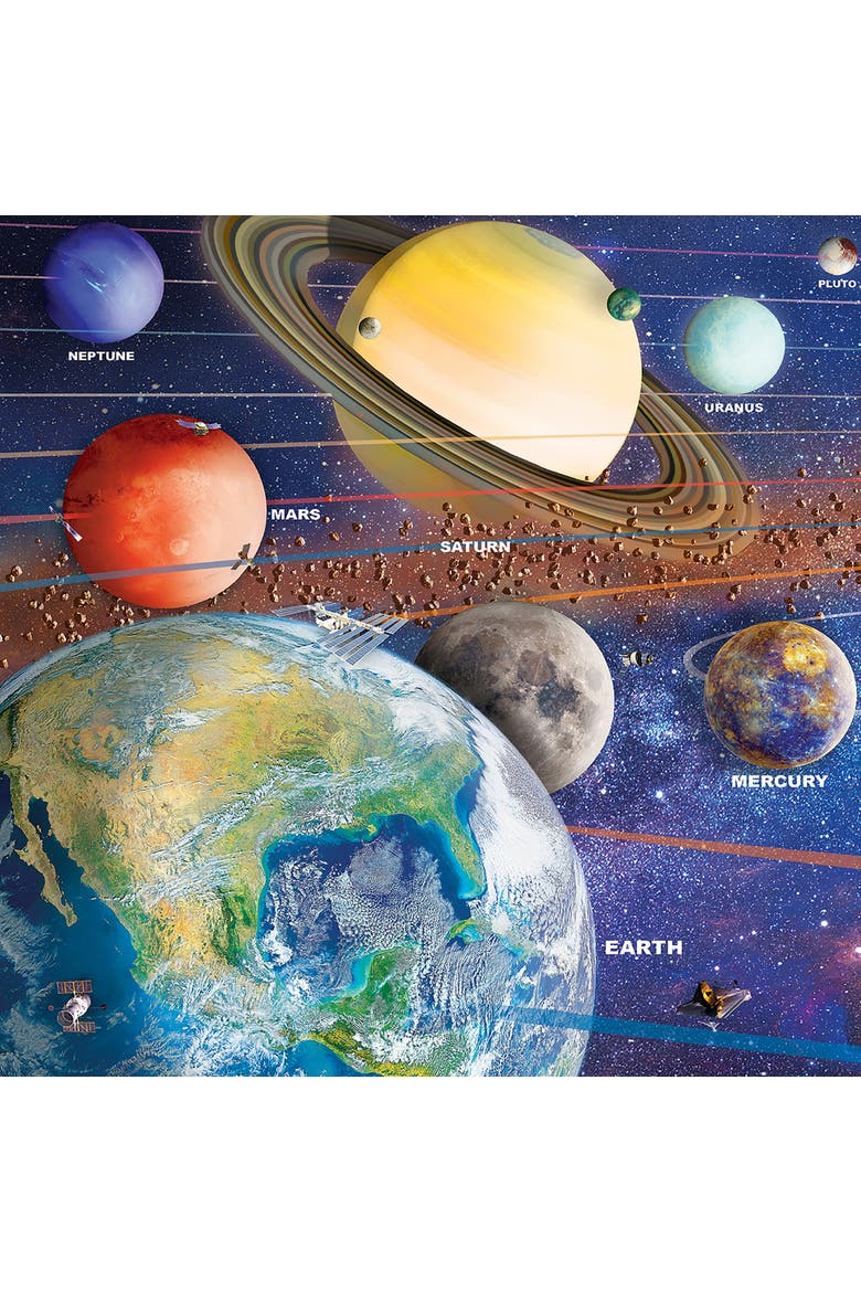 Puzzle Tin Planet Earth 550 Piece, Alternate, color, Multicolored