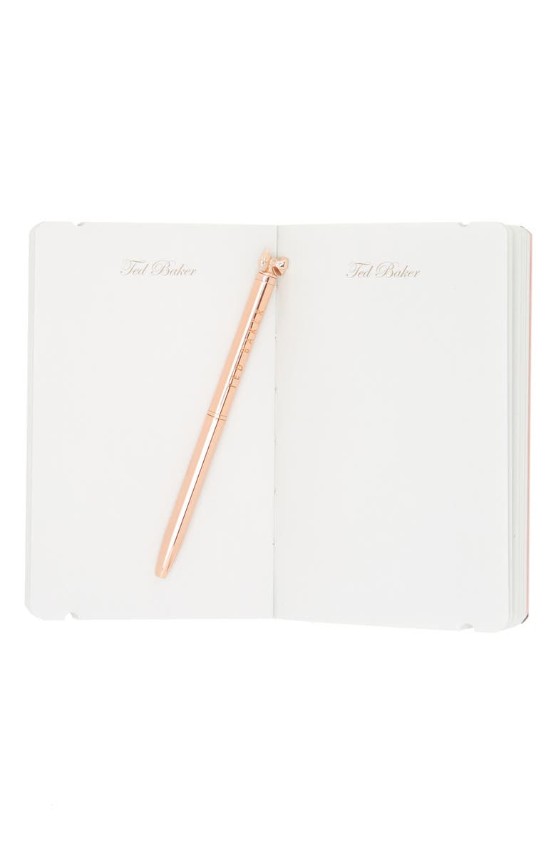 Ted Baker London Mini Notebook & Pen Set, Alternate, color, 