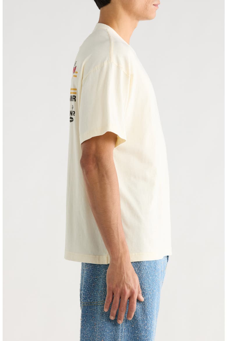 Honor Sign Cotton Graphic T-Shirt, Alternate, color, WHITE