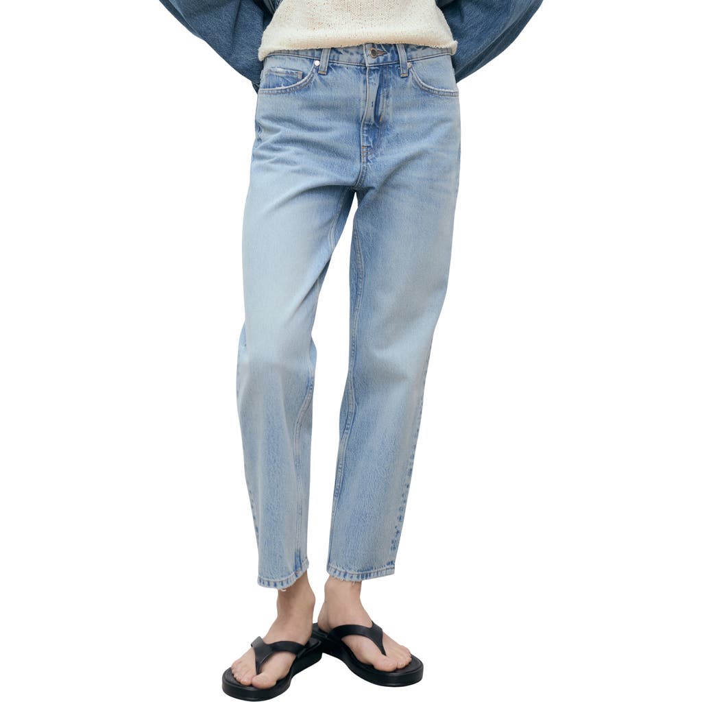 Shop Mango Straight Leg Jeans