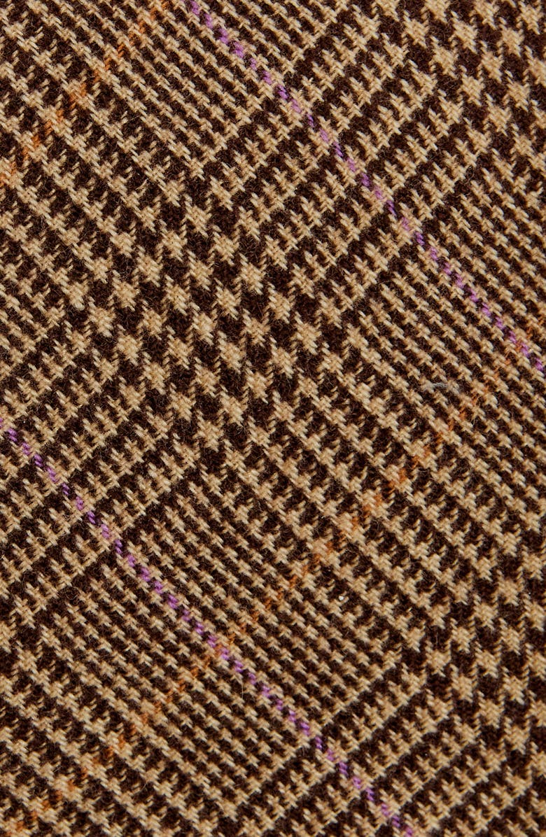 Ralph Lauren Purple Label Glen Plaid Wool, Silk & Cashmere Tie, Alternate, color, 