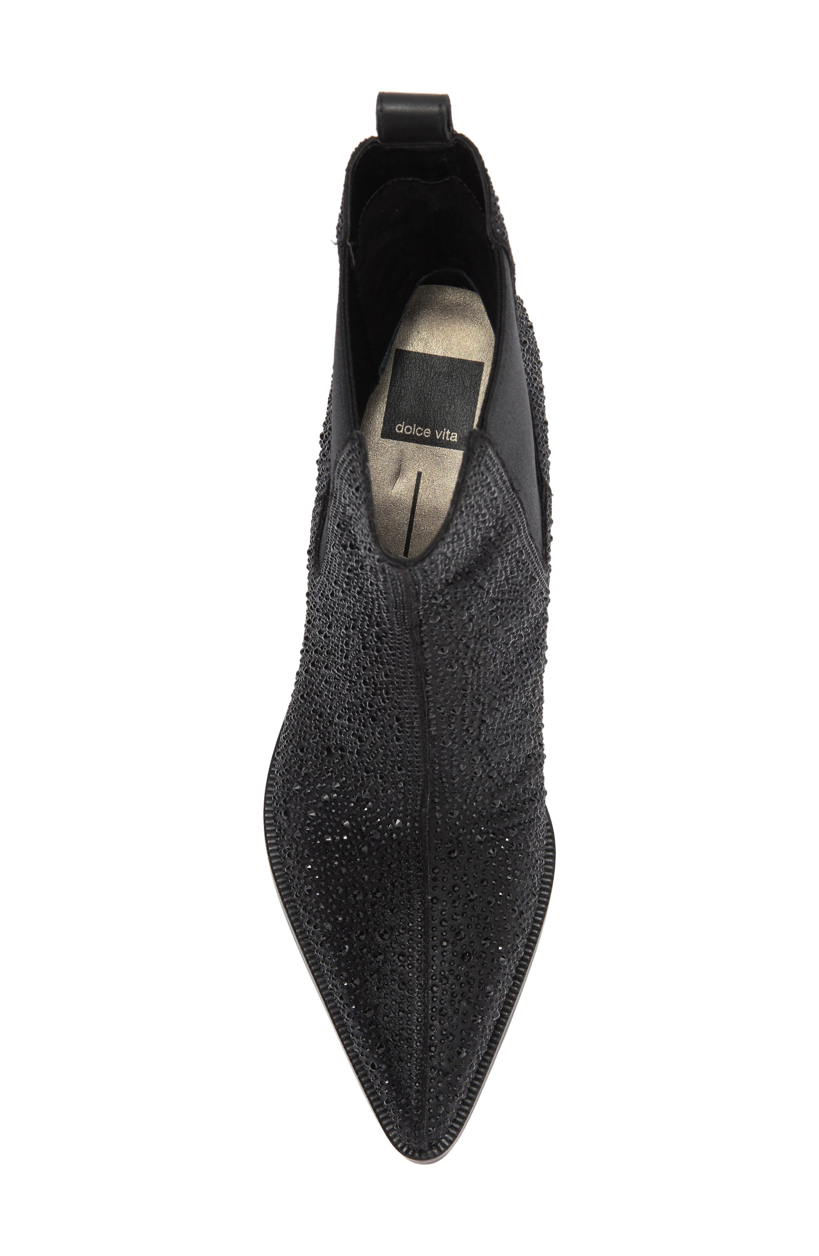 Dolce Vita Shadie Crystal Chelsea Boot, Alternate, color, 
