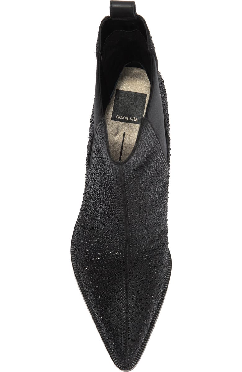 Dolce Vita Shadie Crystal Chelsea Boot, Alternate, color,