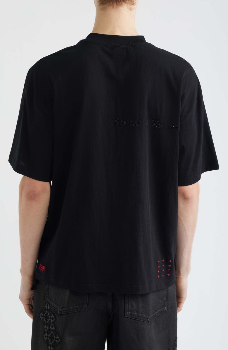 Ksubi HBL Ekcess Oversize Embroidered T-Shirt, Alternate, color, 