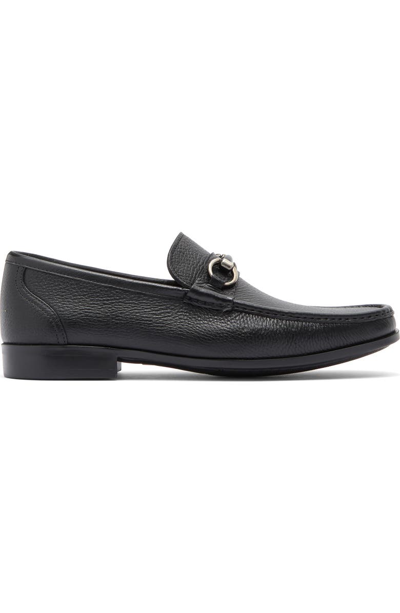 Magnanni Blas II Bit Loafer, Alternate, color, Black Leather