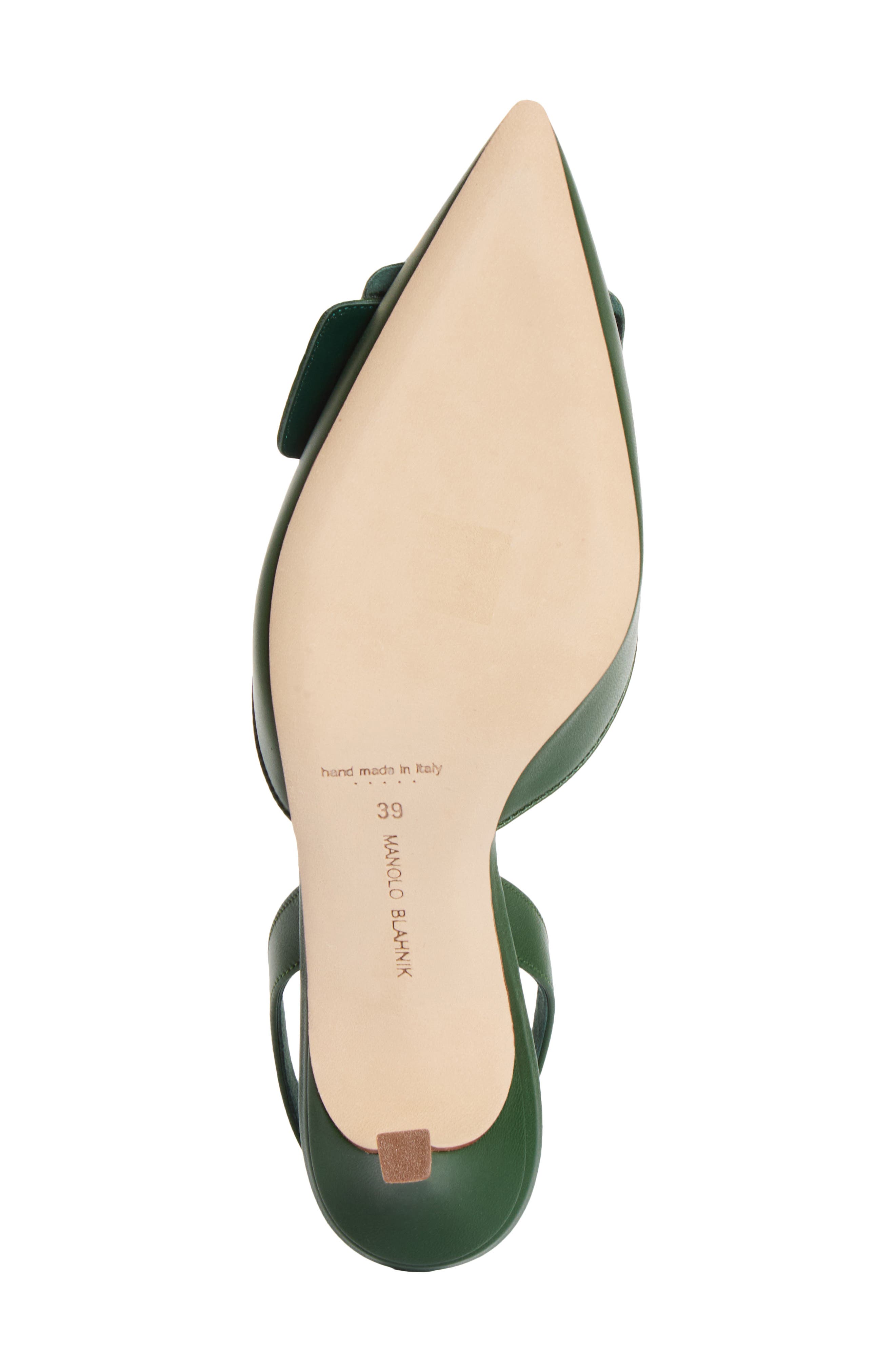 Maysli Buckle Slingback Pump, Alternate, color, GREEN