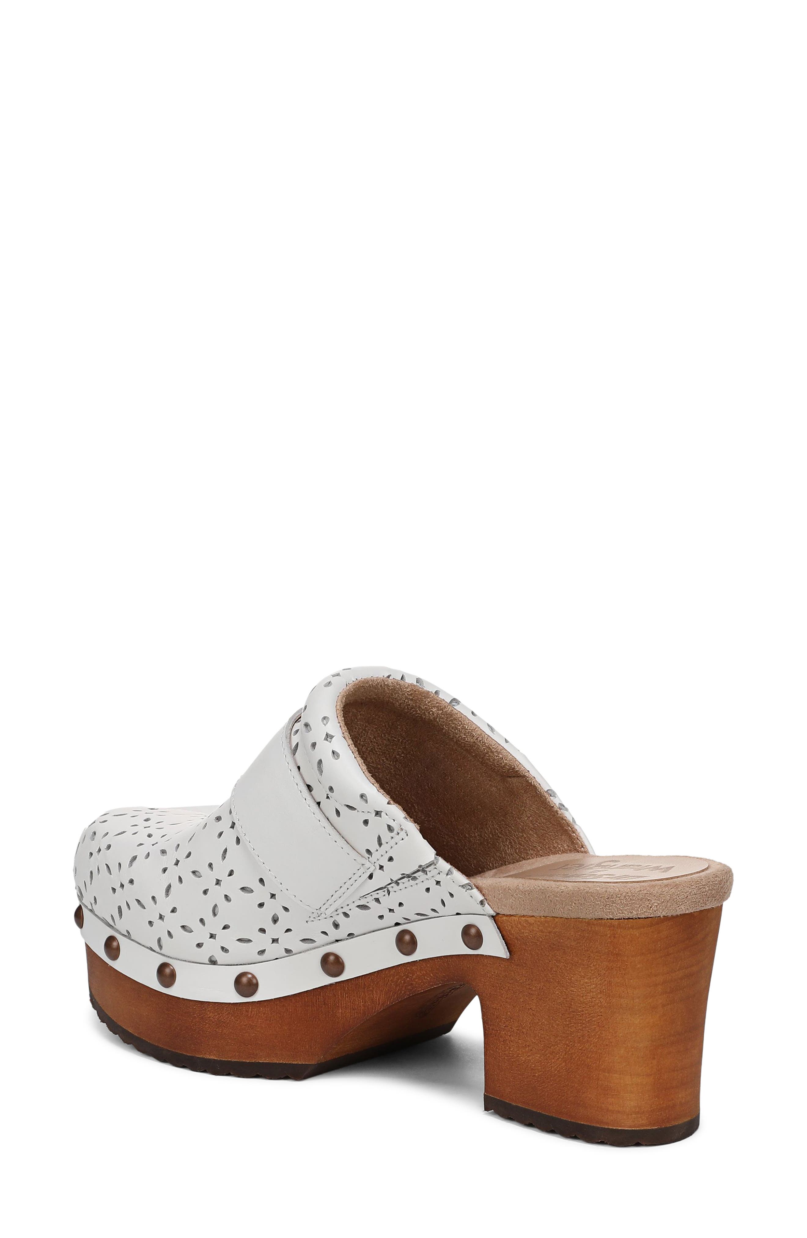 Dr. Scholl's Original Ranch Platform Clog, Alternate, color, White