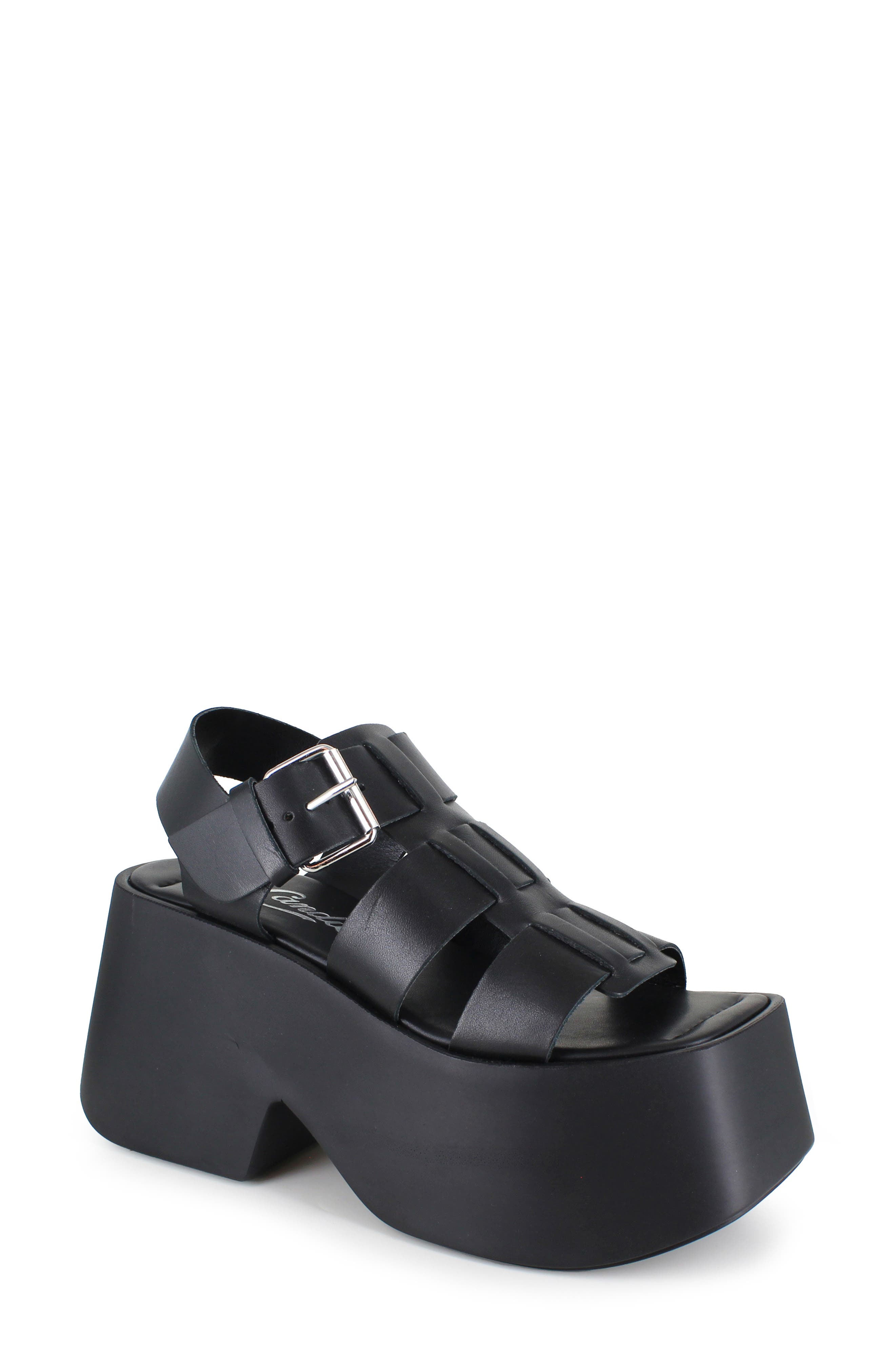 Candie's Laura Platform Sandal, Main, color, 