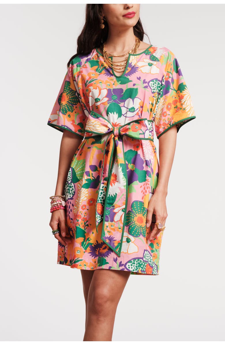 Frances Valentine Doris Dress Botanical Bash, Main, color, Multi/Pink