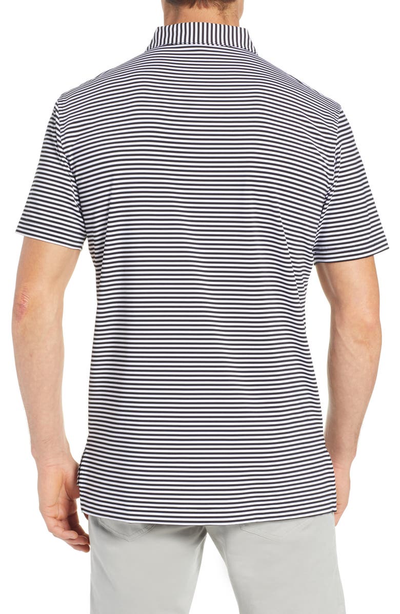 Peter Millar Stripe Stretch Jersey Performance Polo, Alternate, color, 