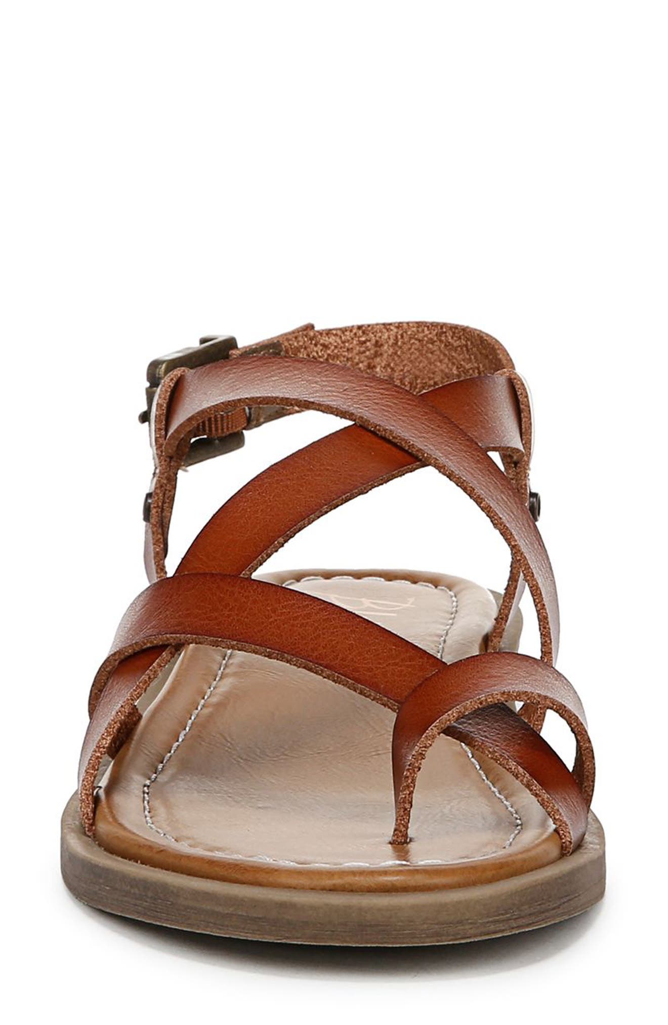 Devon Sandal, Alternate, color, SCOTCH FAUX LEATHER