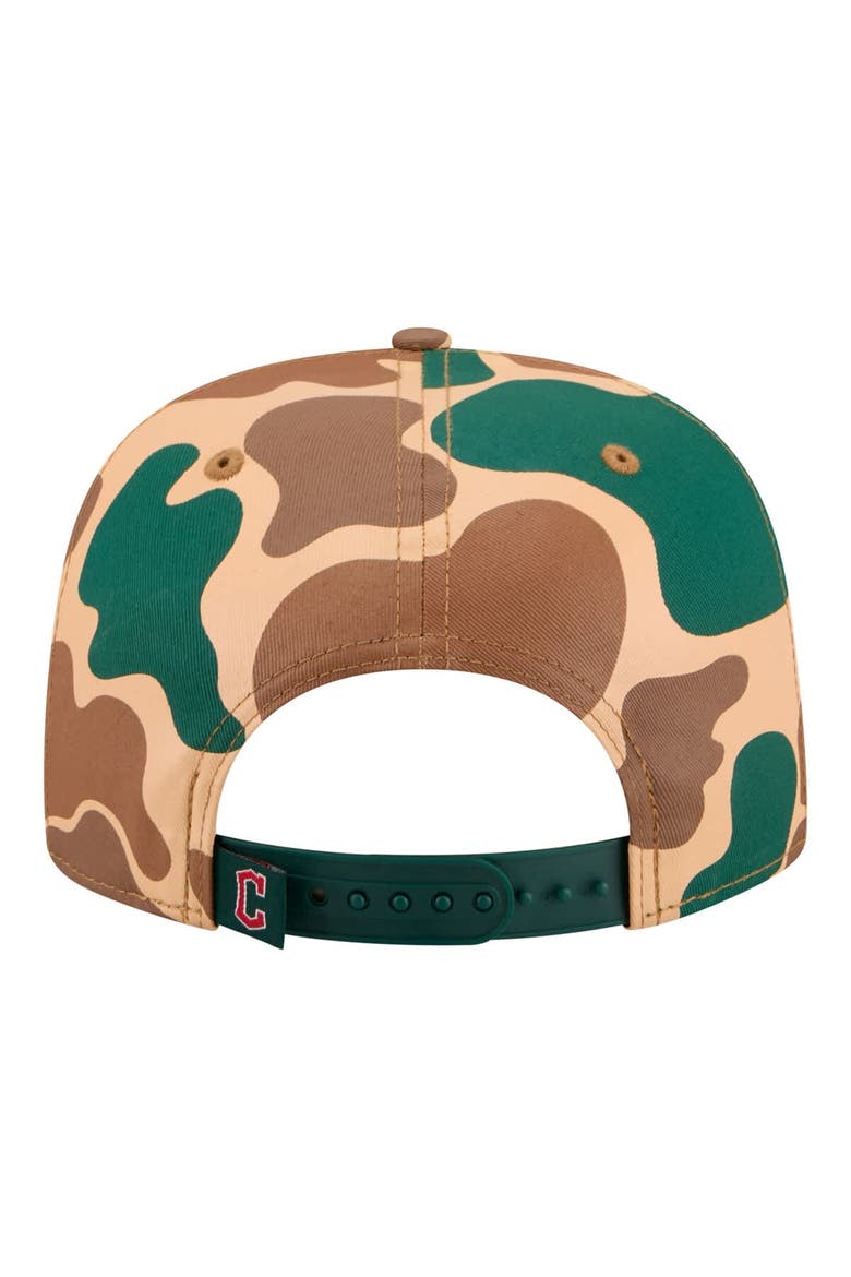 Men's New Era  Camo Cleveland Guardians Duck 19TWENTY Adjustable Hat, Alternate, color, Camo