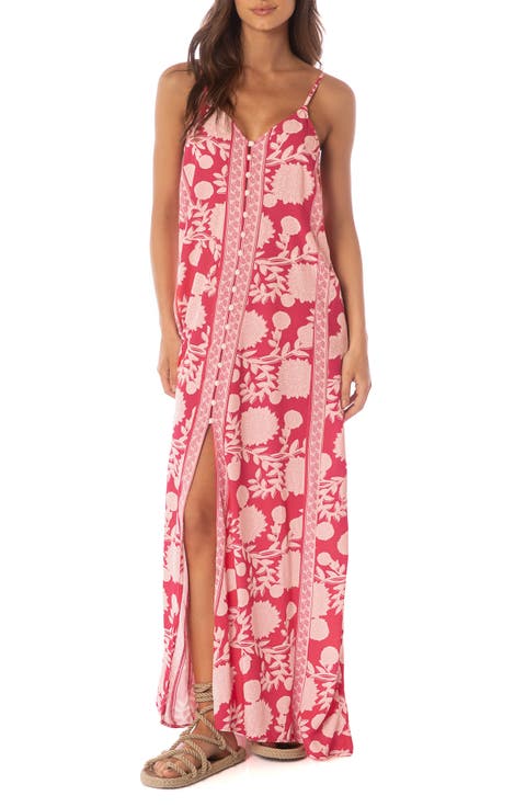 Candy Flowery Oasis Cover-Up Dress