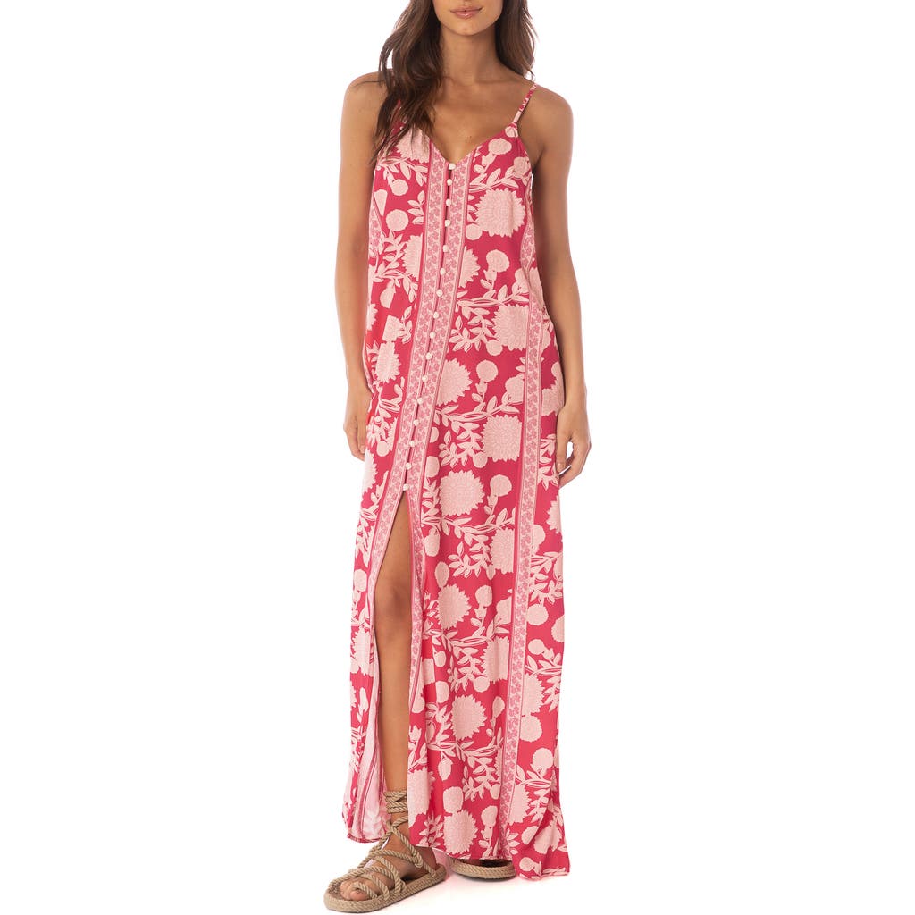 Maaji Candy Flowery Oasis Cover-up Dress In Pink