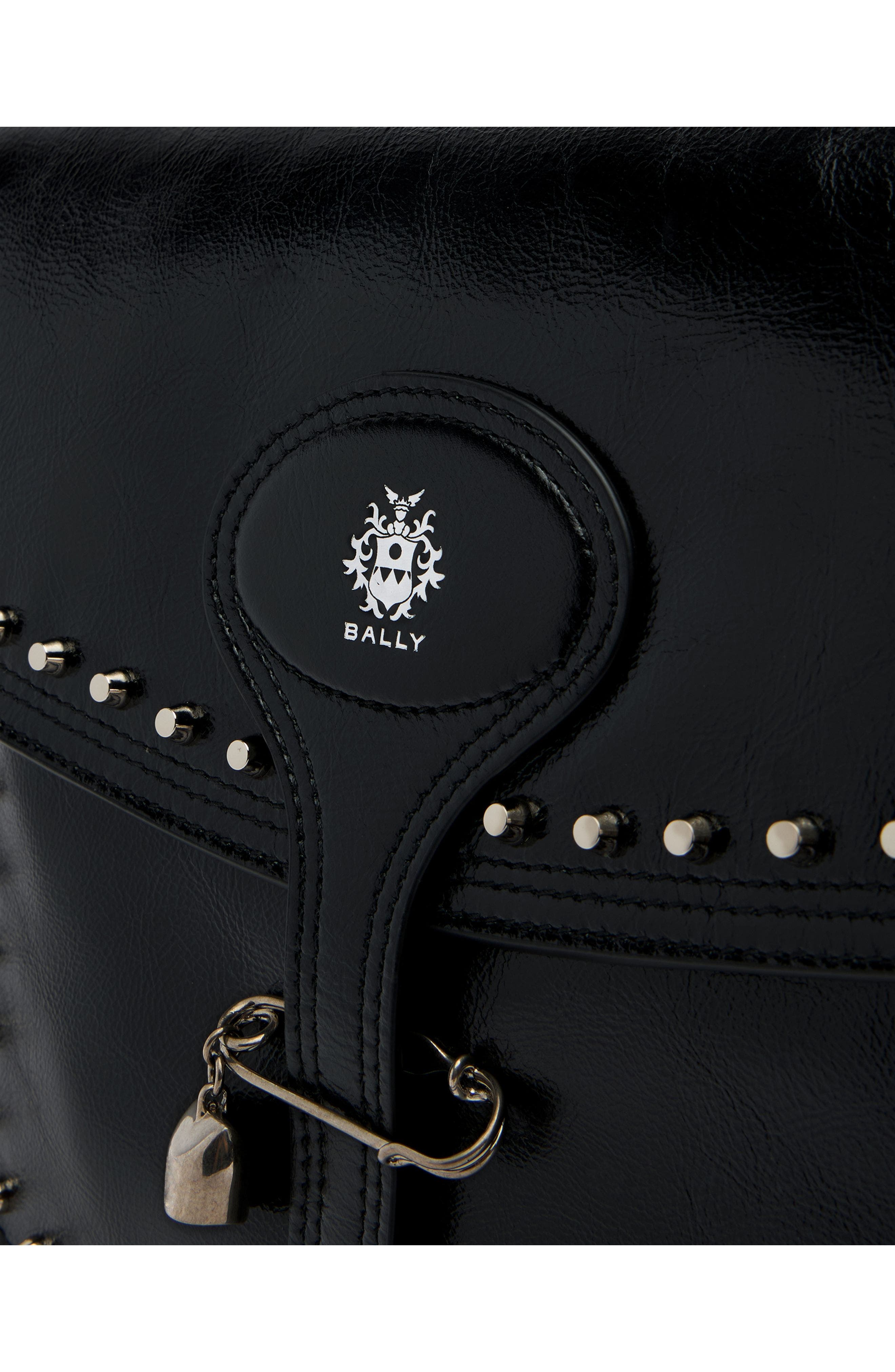 Bally Beckett Soft Crossbody Bag, Alternate, color, Black