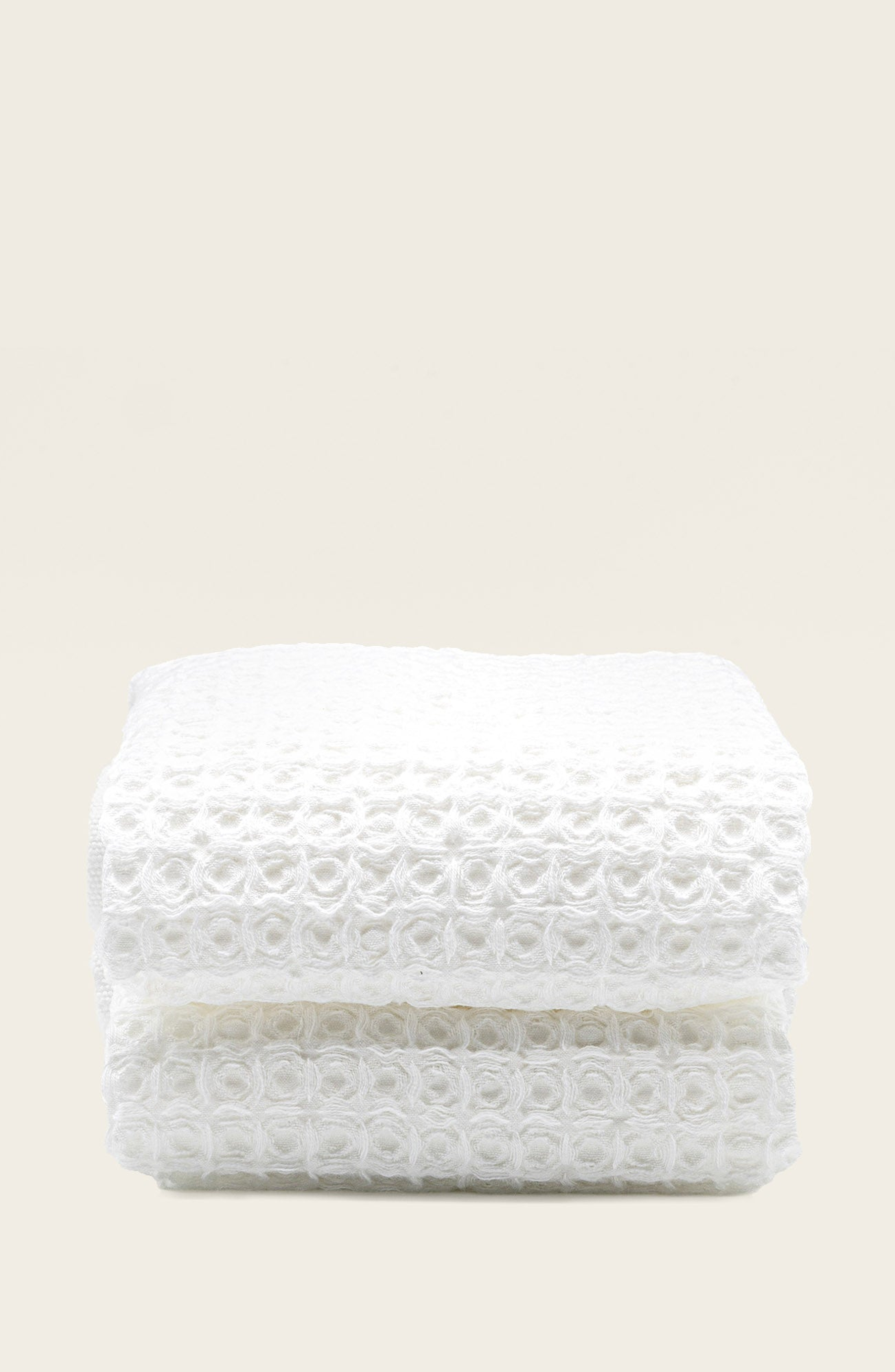 White / Hand Towel Set of 2