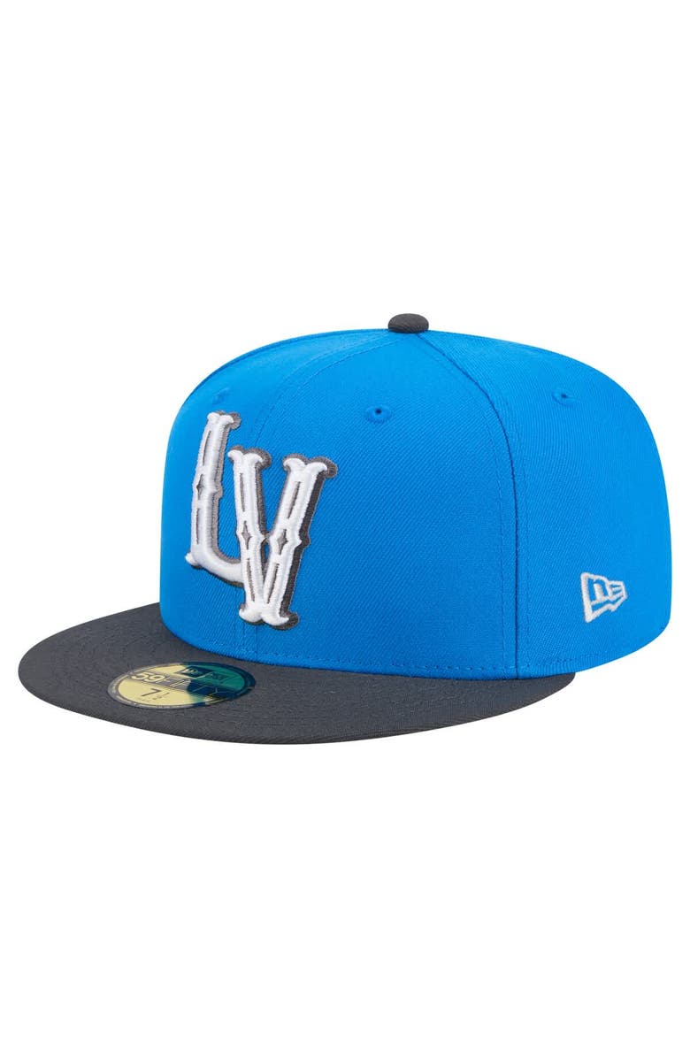 New Era Men's New Era Blue Las Vegas Aviators Copa de la Diversión 59FIFTY Fitted Hat, Alternate, color, Blue