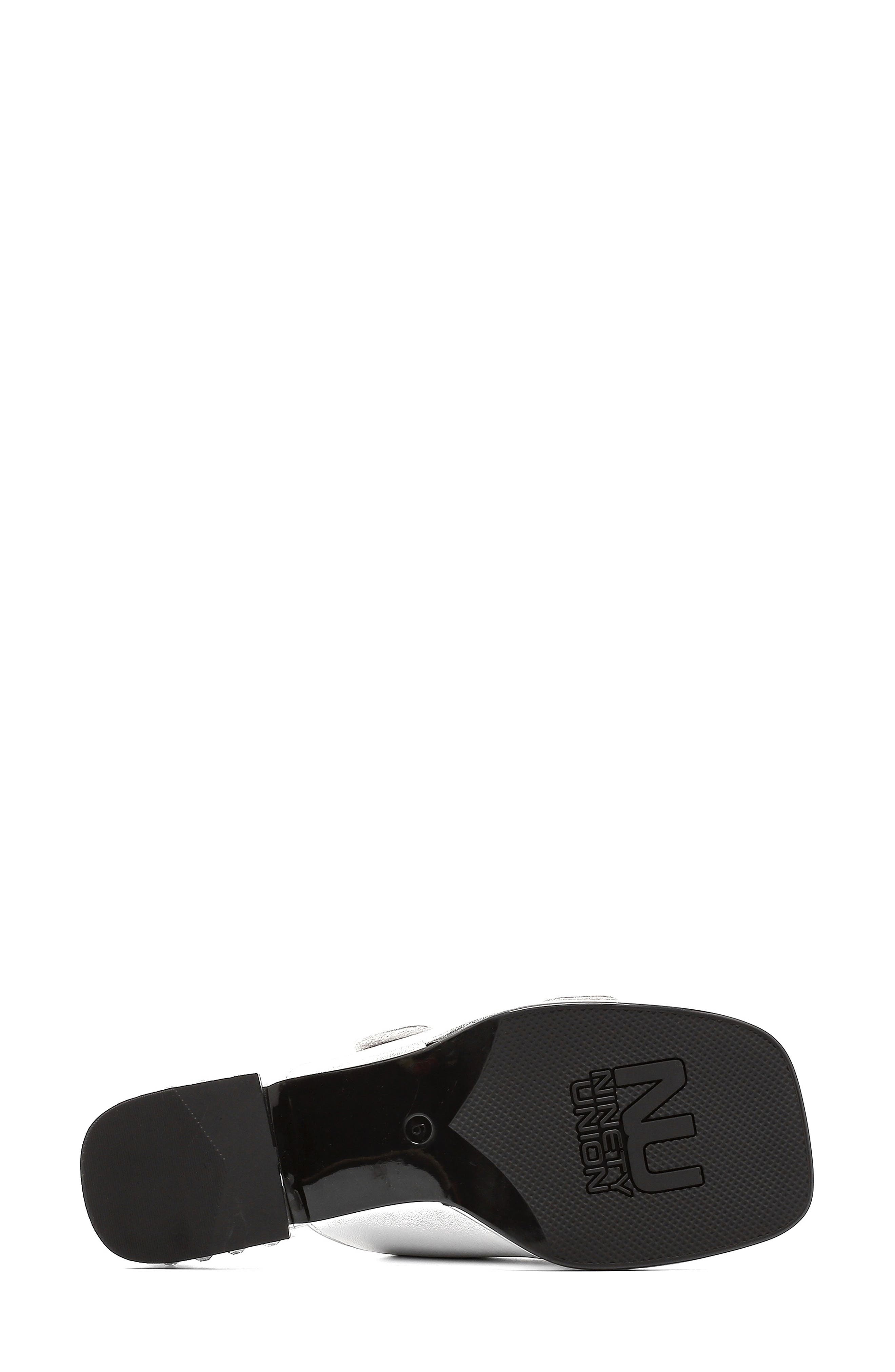 Resort Rhinestone Slide Sandal, Alternate, color, SILVER