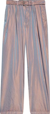 Dries Van Noten Preaches Belted Pleated Wide Leg Pants