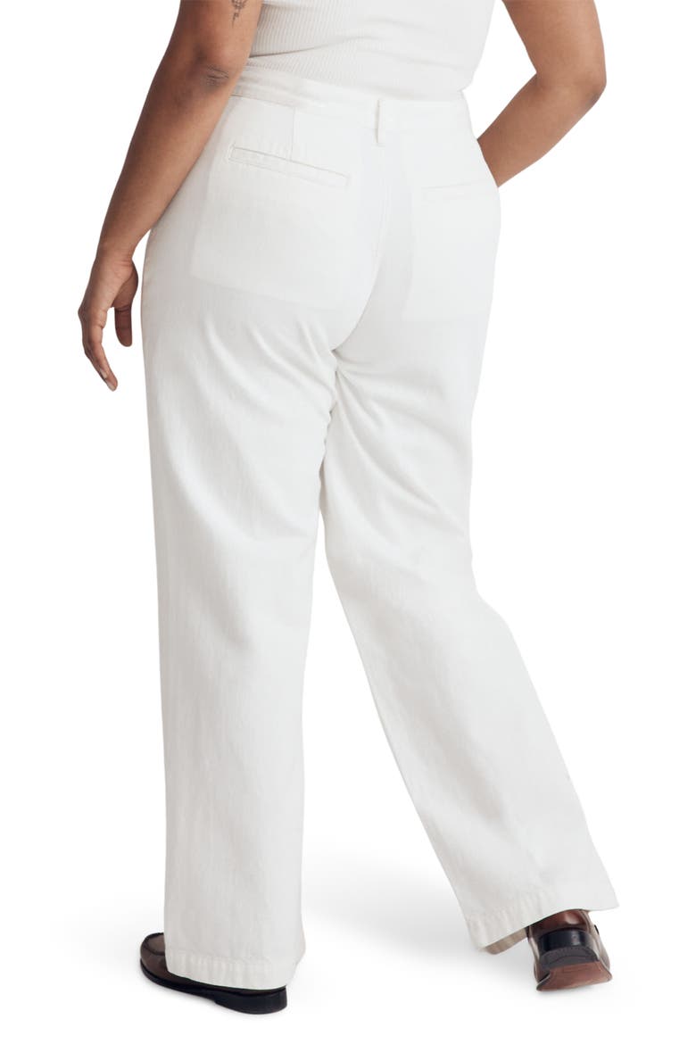 The Harlow Wide Leg Jeans, Alternate, color, TILE WHITE